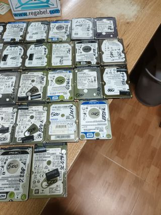 Lote 44 Discos Duros HDD 2.5 500GB