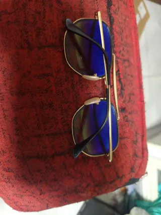 Gafas de sol Ray-Ban Marshall azules y doradas