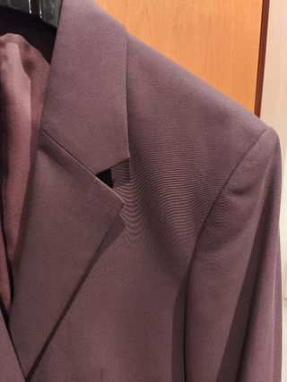 Americana Zara Burdeos Talla M