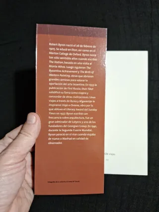 Robert Byron. Viaje a Oxiana