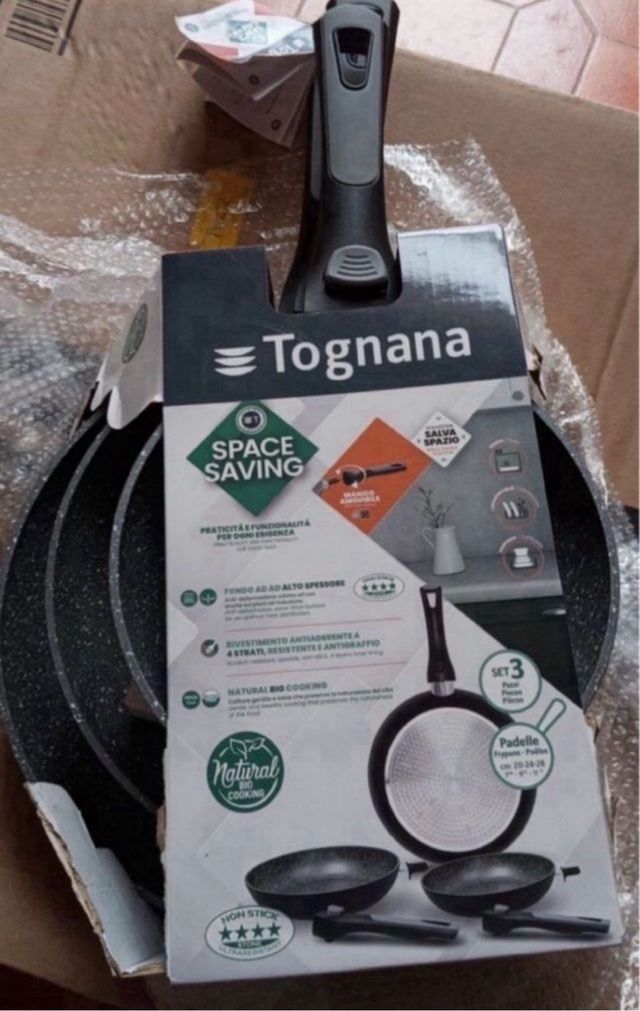 3 Sartenes Tognana Space Saving