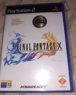 Final Fantasy X PS2 Edición Bonus DVD