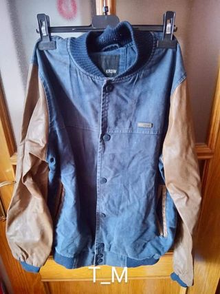 Chaqueta Beige Talla XL Hombre