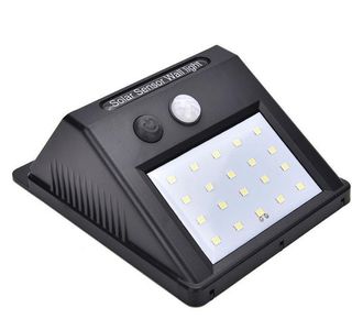 Lámpara para exterior con panel solar