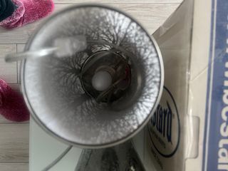 Lampade da tavolo argentate (2 unità)