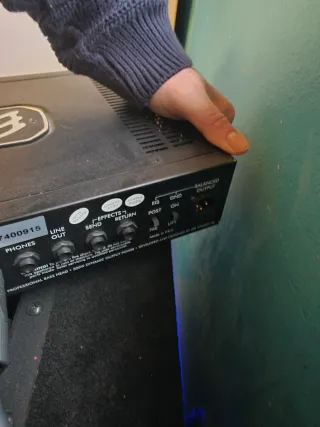 Amplificador EBS Reidmar 502 500W