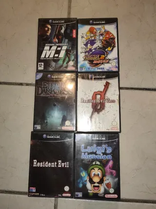 Super Nintendo + giochi + pack giochi GameCube