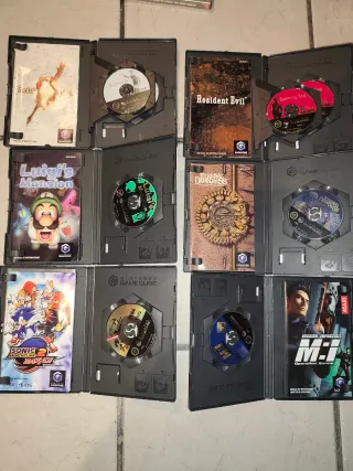 Super Nintendo + giochi + pack giochi GameCube