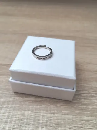 Anillo Plata Ajustable Forever