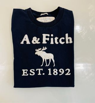 T-shirt A&F Blu Taglia M