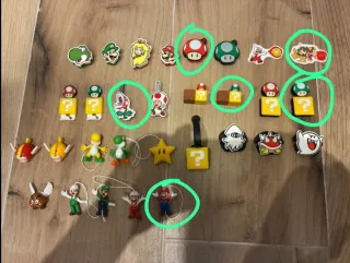 Figuras Mario Bros y amigos