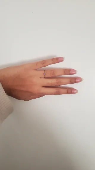OFERTA Anillo Plata Corazón ajustable