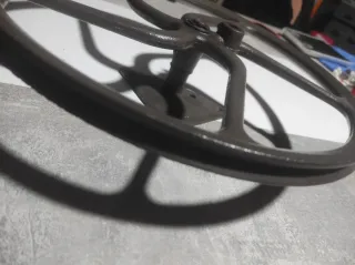 Polea antigua máquina de coser Singer