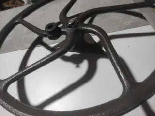 Polea antigua máquina de coser Singer