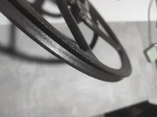 Polea antigua máquina de coser Singer