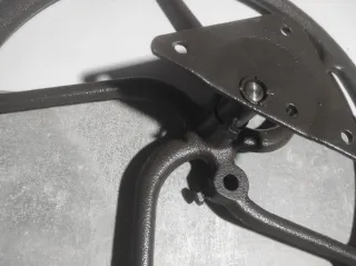 Polea antigua máquina de coser Singer