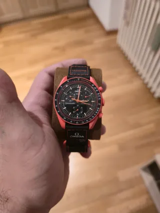 Swatch Moonswatch Mission to Earth Lava