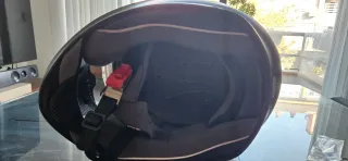 Casco de moto homologado con doble visera