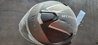 Casco de moto homologado con doble visera