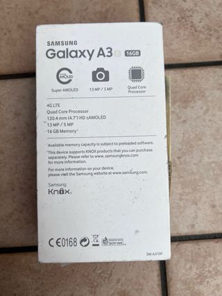 Scatola Samsung Galaxy A3