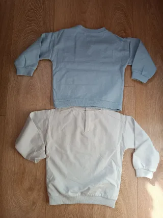 2 sudaderas niño 98cm (3 años)