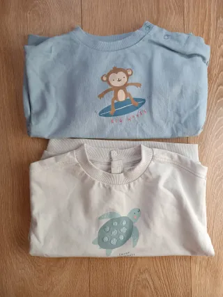 2 sudaderas niño 98cm (3 años)