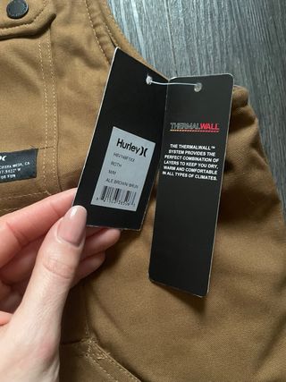 Chaleco Hurley Marrón Talla M