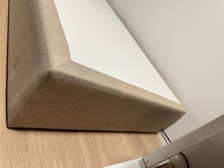 Canapé fijo Maxcolchon Beige/Blanco