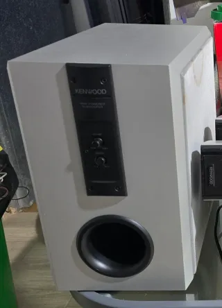 Subwoofer Kenwood Negro/Gris