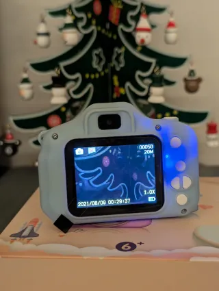 Macchina fotografica per bambini azzurra
