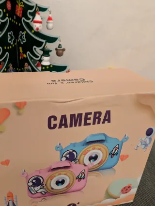 Macchina fotografica per bambini azzurra