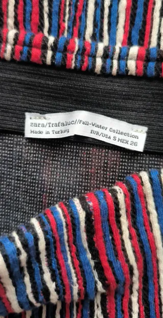 Falda de rayas Zara Trafaluc