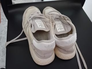 Zapatillas Adidas I-5923 Talla 40.5 Beige/Blanco