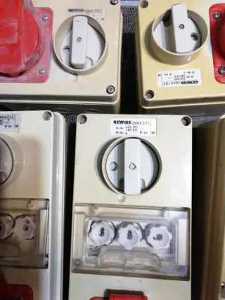 Prese Gewiss con fusibili 16A