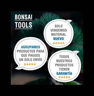 Herramientas Bonsai. Vaciadora Concava INOXIDABLE