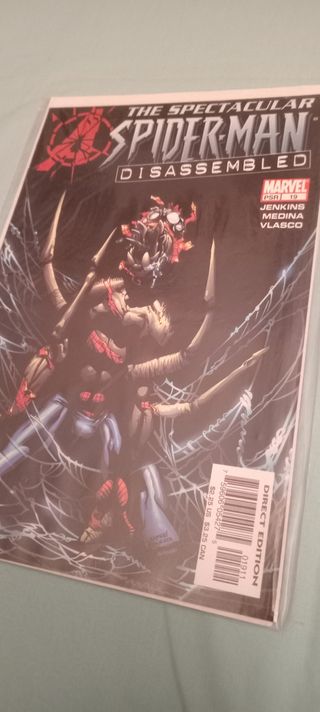 2 comics Spiderman The Spectacular Disassembled