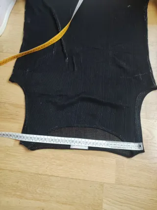 Conjunto fiesta B con B negro plata T.44