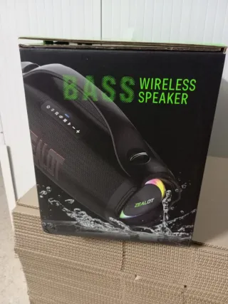 Altavoz Zealot-S98 Inalámbrico Negro