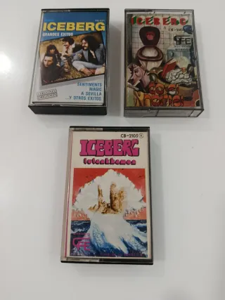 3 ICEBERG Cintas Cassettes ELIGE