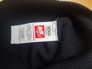 Top Mango Negro Pedrería Talla S