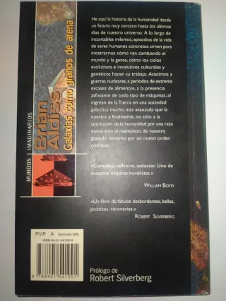 BRIAN ALDISS GALAXIAS COMO GRANOS DE ARENA...