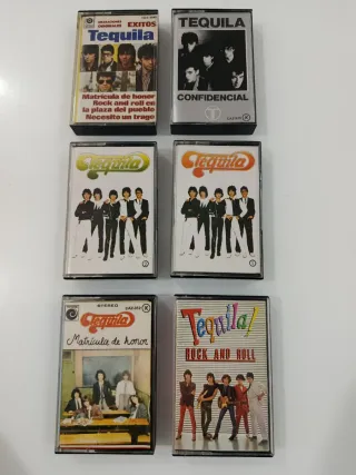 6 Tequila Cintas Cassettes ELIGE