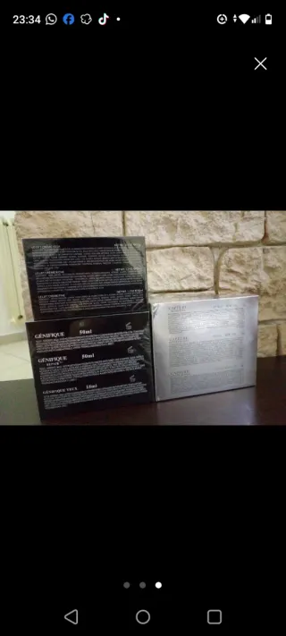 Set creme viso di lusso Chanel, Lancôme e Dior