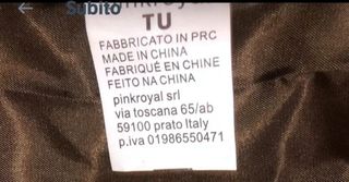 Cappotto lungo sintetico marrone