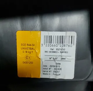 Seggiolino auto Bebè Confort 0-18kg