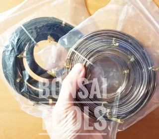 Alambre bonsais. Herramientas Bonsai. Aluminio