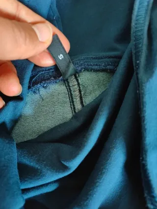 Vaqueros premamá negro y azul