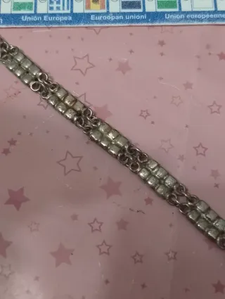 Bracciale antico giada verde argento