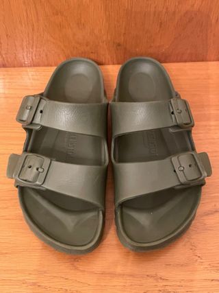 BIRKENSTOCK - sandalias verdes 36