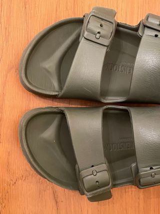 BIRKENSTOCK - sandalias verdes 36